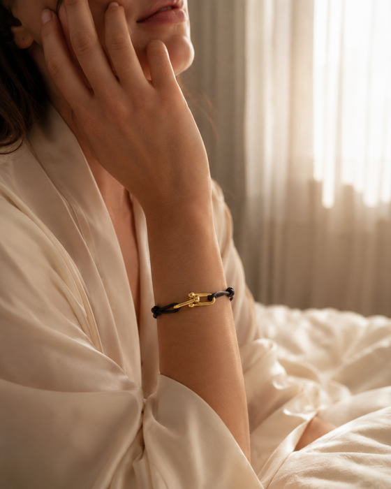 Samt & Gold Armband