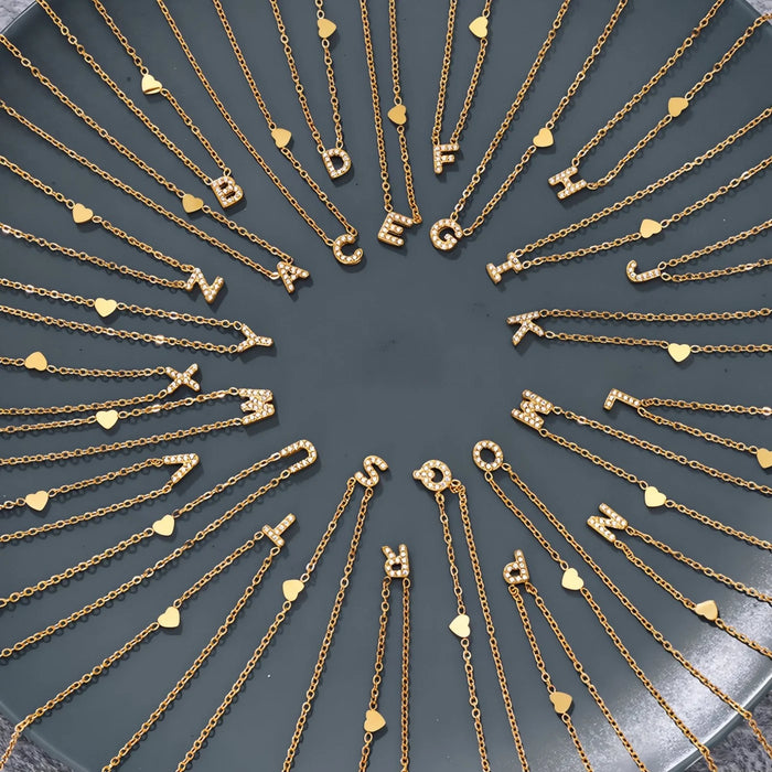 L’initiale Halskette Gold