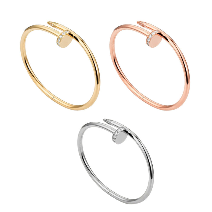 Nagelarmreif – mit Steinen