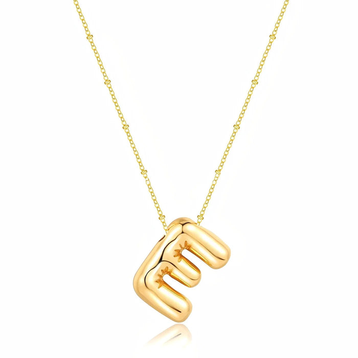 Bubbly Initial Halskette