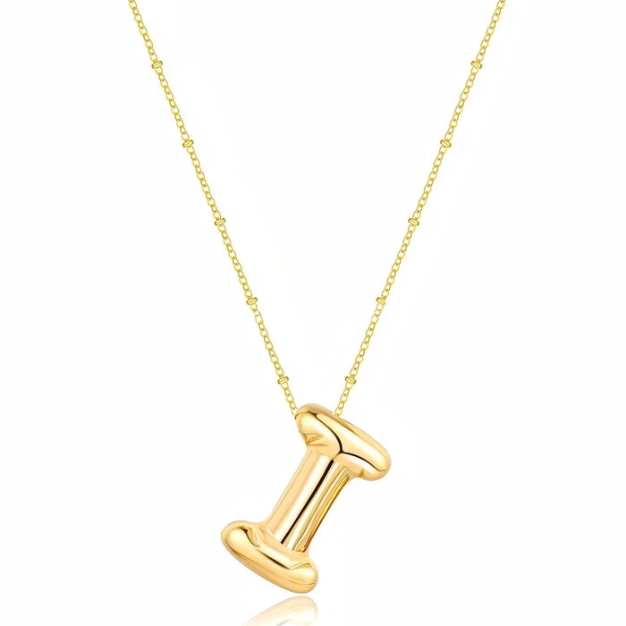 Bubbly Initial Halskette