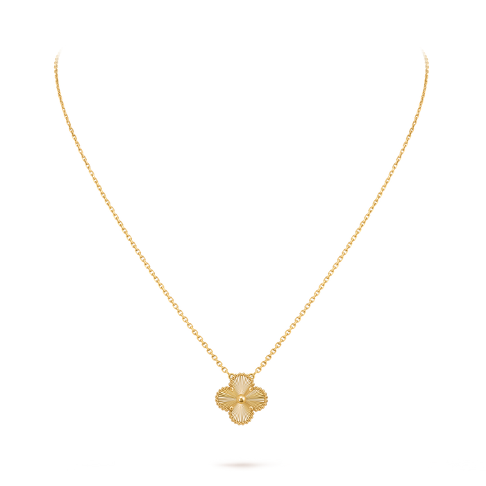 Kleeblatt Halskette