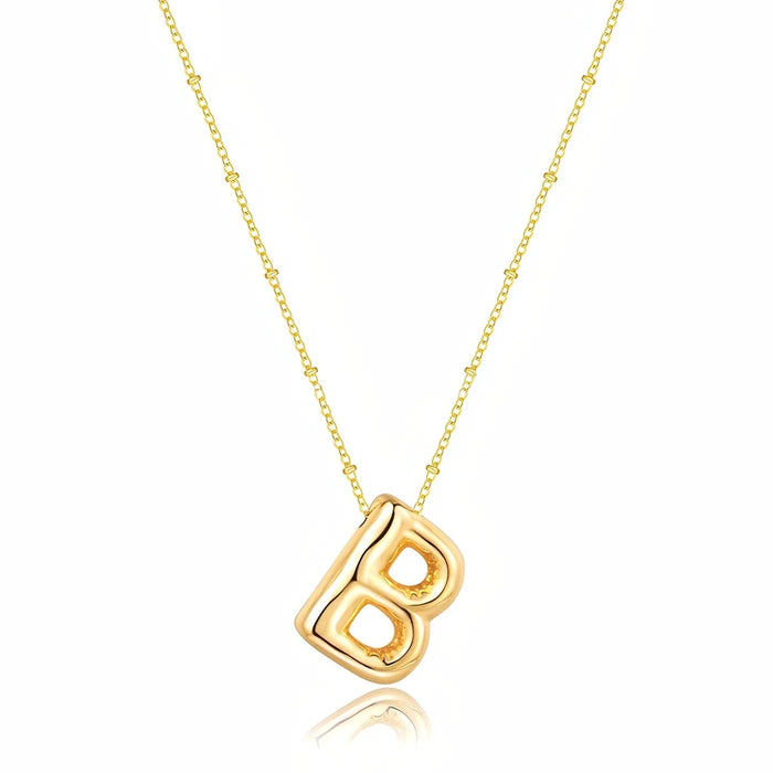 Bubbly Initial Halskette