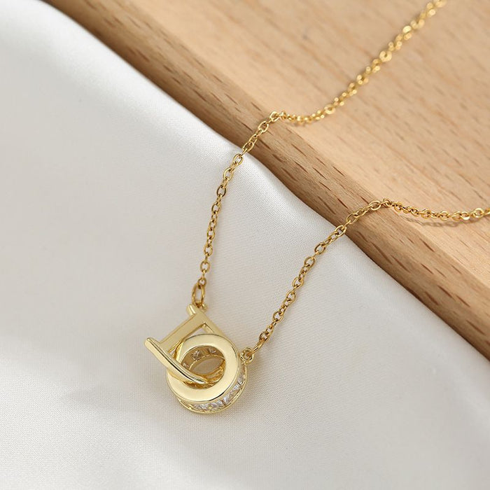 Ring & D Halskette