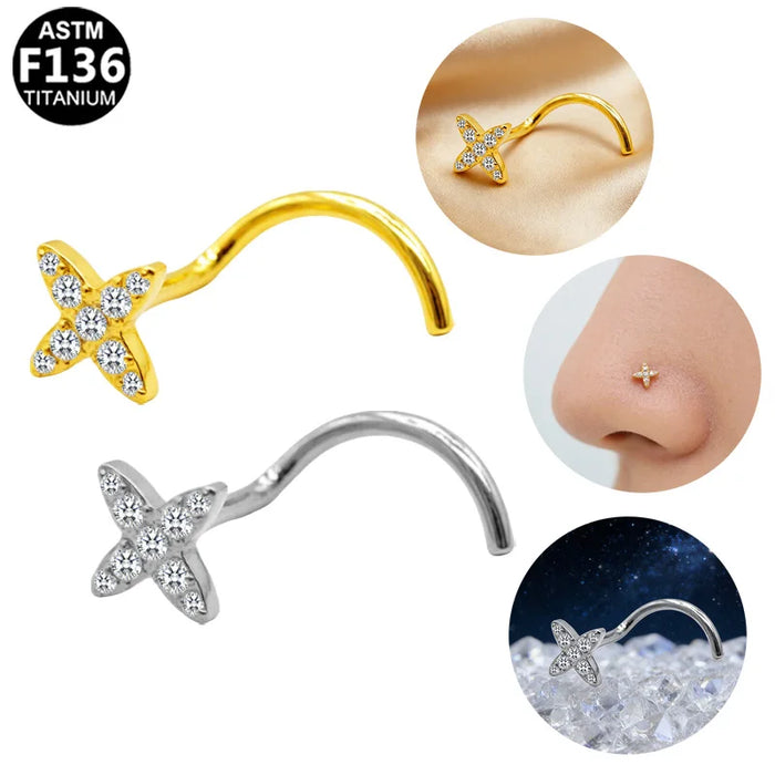 Chic Nasenpiercing