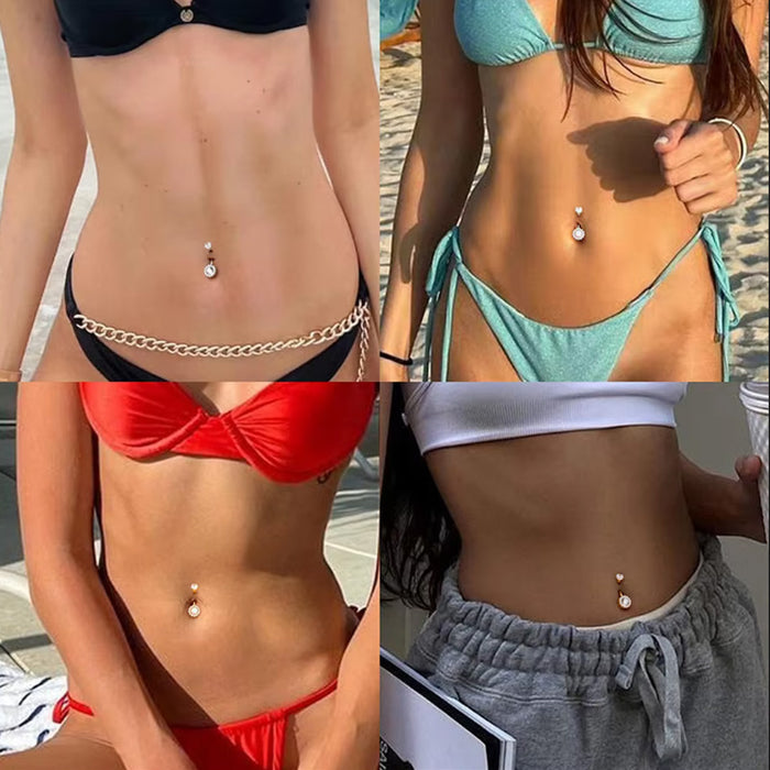 Alina Belly Piercing