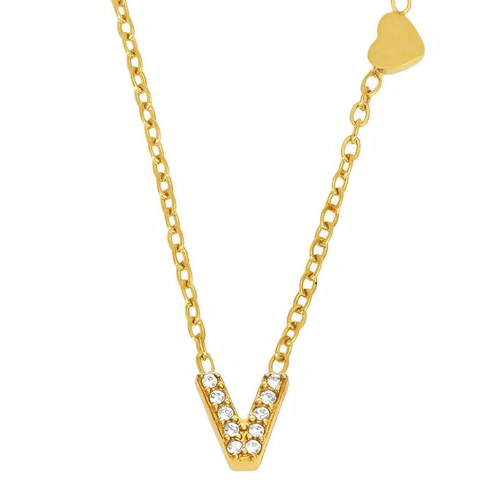 L’initiale Halskette Gold