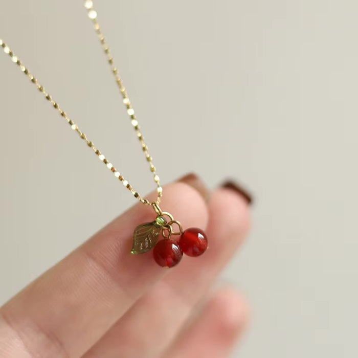 Kirschenzauber Halskette
