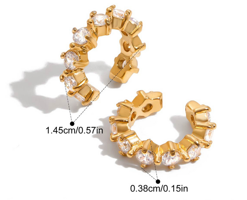 Crown Spark Earcuff