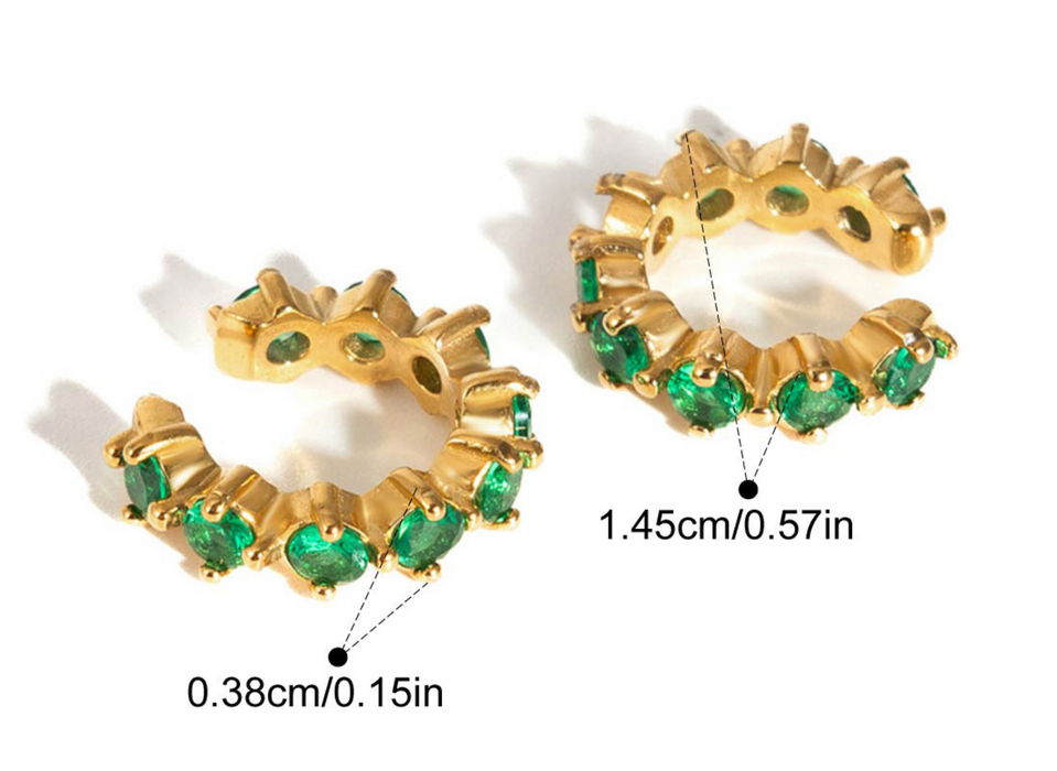 Crown Spark Earcuff