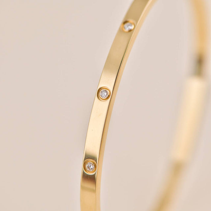 Signature Slim Armreif - mit Steinen