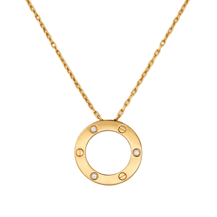 Love Circle Halskette