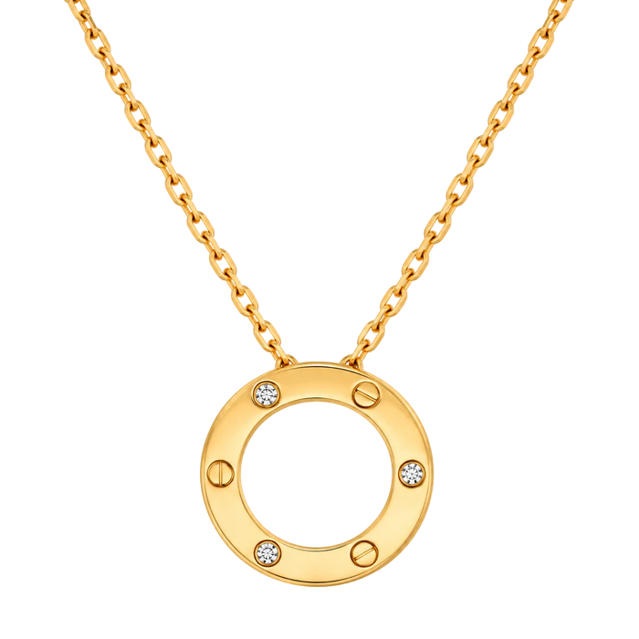Love Circle Halskette