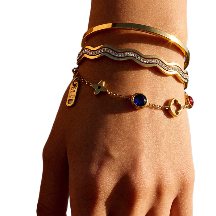 Rainbow Glow Armband