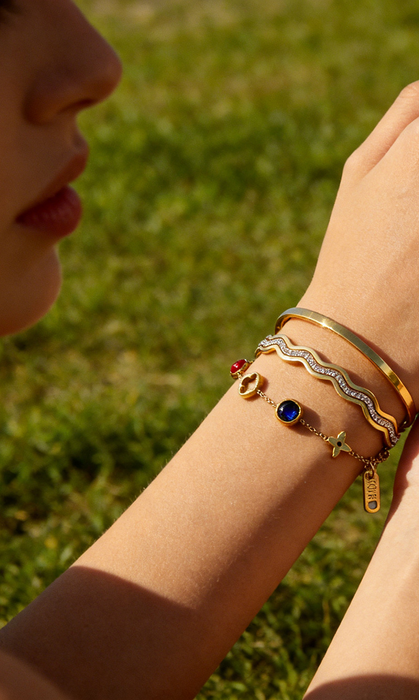 Rainbow Glow Armband