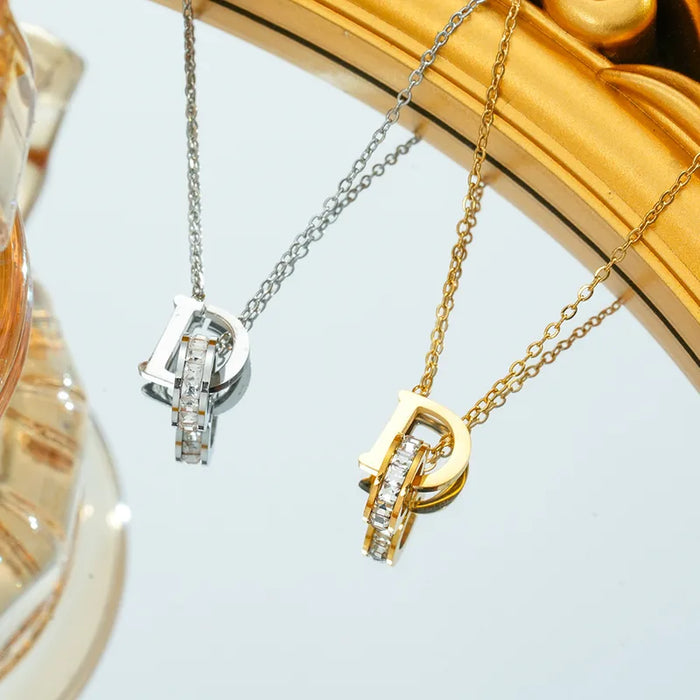 Ring & D Halskette